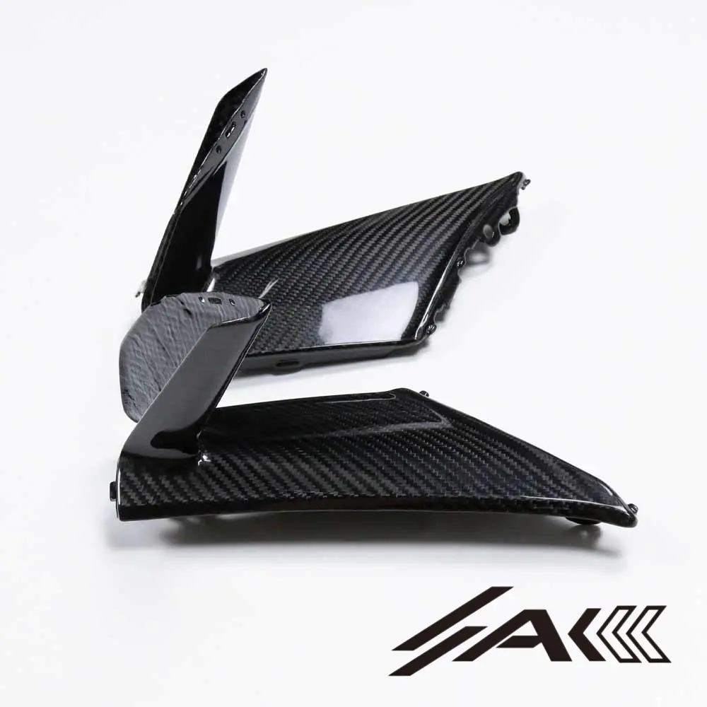 BMW S1000RR Carbon Fiber Lower Inner Winglets Installed BMW S1000RR Carbon Fiber Lower Inner Winglets Installed