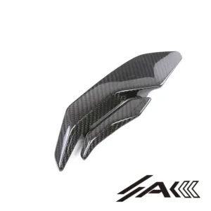 BMW S1000RR Carbon Fiber Motorcycle Right Side Fins Cover Mid Frame Panel Fairing Installed