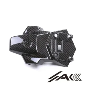 BMW S1000RR Carbon Fiber Number Plate Registration License Plate Holder Installed