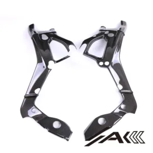 BMW S1000RR Dry Carbon Fiber Frame Covers Protectors Main