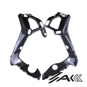 BMW S1000RR M1000RR Carbon Fiber Frame Covers Protectors Fairing View