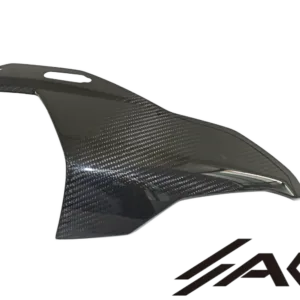 BMW S1000RR Real Carbon Fiber Front Headlight Fairing Cover Installed