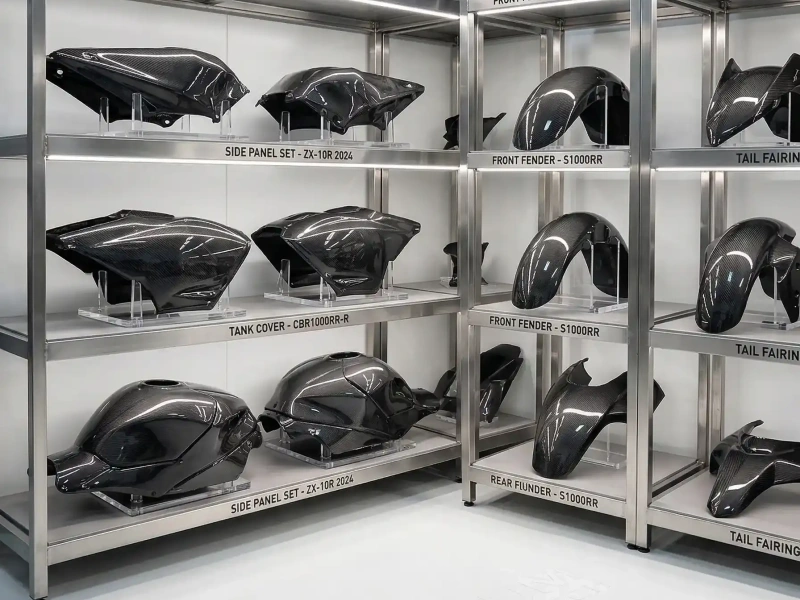 Carbon Fiber Factory Showcase View