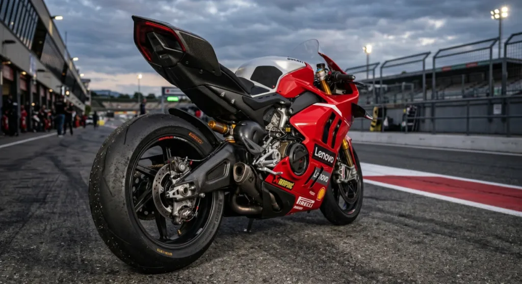 Ducati Panigale V4 Carbon Fiber Track Custom Edition