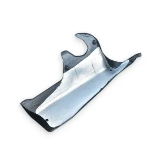 Angled View of Kawasaki Ninja H2 H2R Carbon Fiber Lower Belly Pan