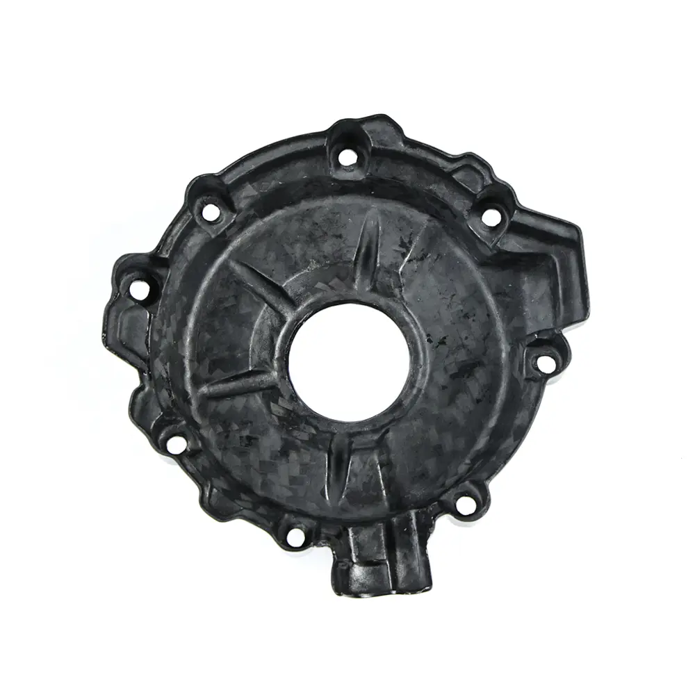 Carbon Fiber Weave Detail on BMW S1000XR Engine Protection Guard Cover Carbon Fiber Weave Detail on BMW S1000XR Engine Protection Guard Cover