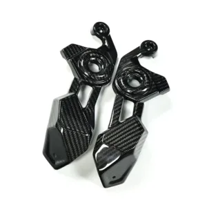 Kawasaki Z900/Z900 SE Carbon Fiber Frame and Rear Footpeg Side Covers