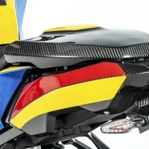 Carbon Fiber Rear Passenger Seat Center Cover
