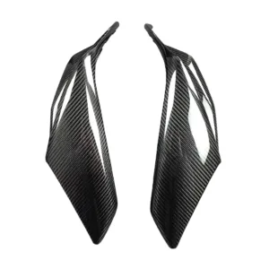 Side View of Aprilia RSV4 Carbon Fiber Front Side Fairing Winglets