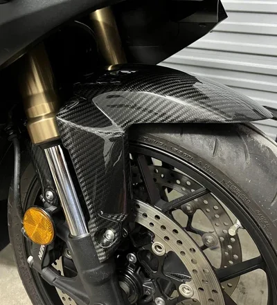 2024+ Honda CB650R CBR650R Carbon Fiber Front Fender 2024+ Honda CB650R CBR650R Carbon Fiber Front Fender