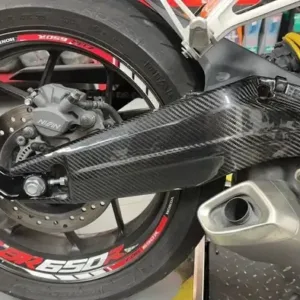 2024+ Honda CB650R CBR650R Carbon Fiber Swingarm Cover