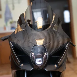 Carbon Fiber Front Car Lampshade