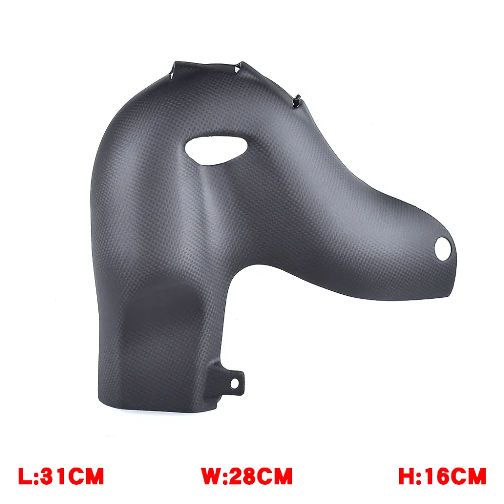 Exhaust Heat Shield Side View Exhaust Heat Shield Side View