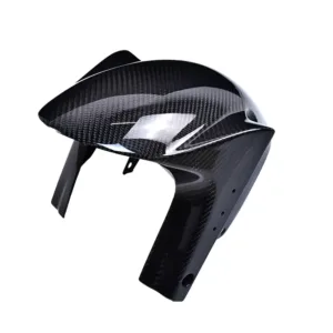 Angled View of Aprilia RSV4 / 2013-2020 Tuono V4 Carbon Fiber Front Fender