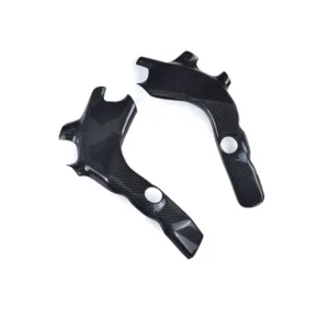 Carbon Fiber Weave Detail on Kawasaki Ninja ZX-4R/ZX-4RR Side Frame Covers