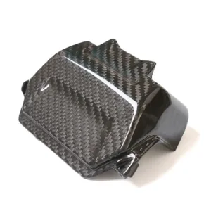 Angled View of Honda CBR1000RR-R Carbon Fiber Front Tank Key Cover