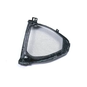Carbon Fiber Weave Detail on Aprilia RSV4 Tuono Radiator Guard V-Panel