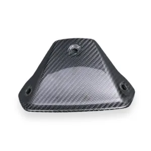 Angled View of BMW S1000R/M1000R Carbon Fiber Front Windscreen Holder Bracket