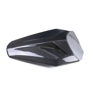 Angled View of Kawasaki Ninja ZX-4R/ZX-4RR Carbon Fiber Rear Seat Cowl