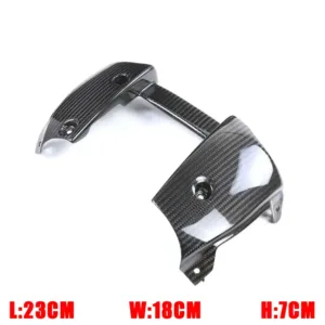 Side View of Harley-Davidson Sportster S RH1250S Carbon Fiber Front Radiator Lower Spoiler Side Panel