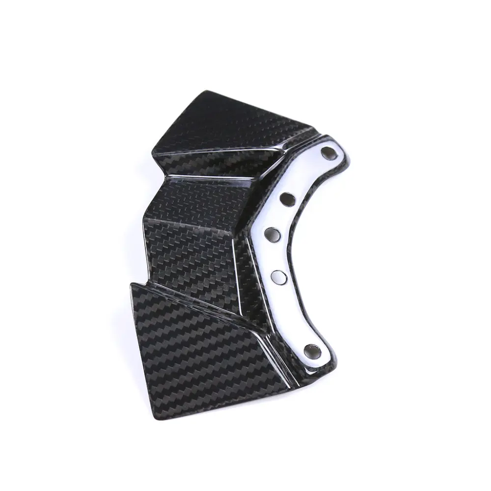 Angled View of Kawasaki Ninja H2 H2R Carbon Fiber Rear Tail Seat Center Cover Angled View of Kawasaki Ninja H2 H2R Carbon Fiber Rear Tail Seat Center Cover