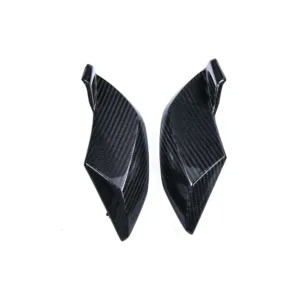 Carbon Fiber Weave Detail on BMW S1000R Front Lower Headlight Side Panels