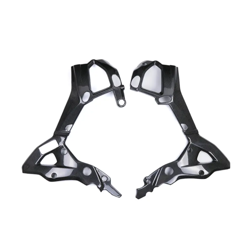 2020-2024 BMW S1000XR Carbon Fiber Frame Covers 2020-2024 BMW S1000XR Carbon Fiber Frame Covers