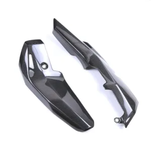 2015-2024 Kawasaki Ninja H2 H2R Carbon Fiber Exhaust Pipe Heat Shield Cover