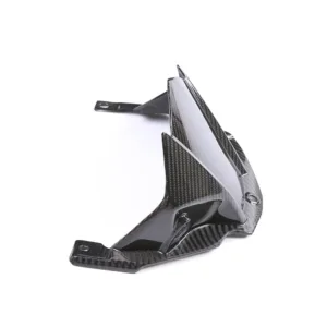 Angled View of Kawasaki Z H2 Carbon Fiber Rear Fender Hugger