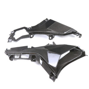 2023+ Kawasaki Ninja ZX-4R/ZX-4RR Carbon Fiber Front Lower Air Intake Panels