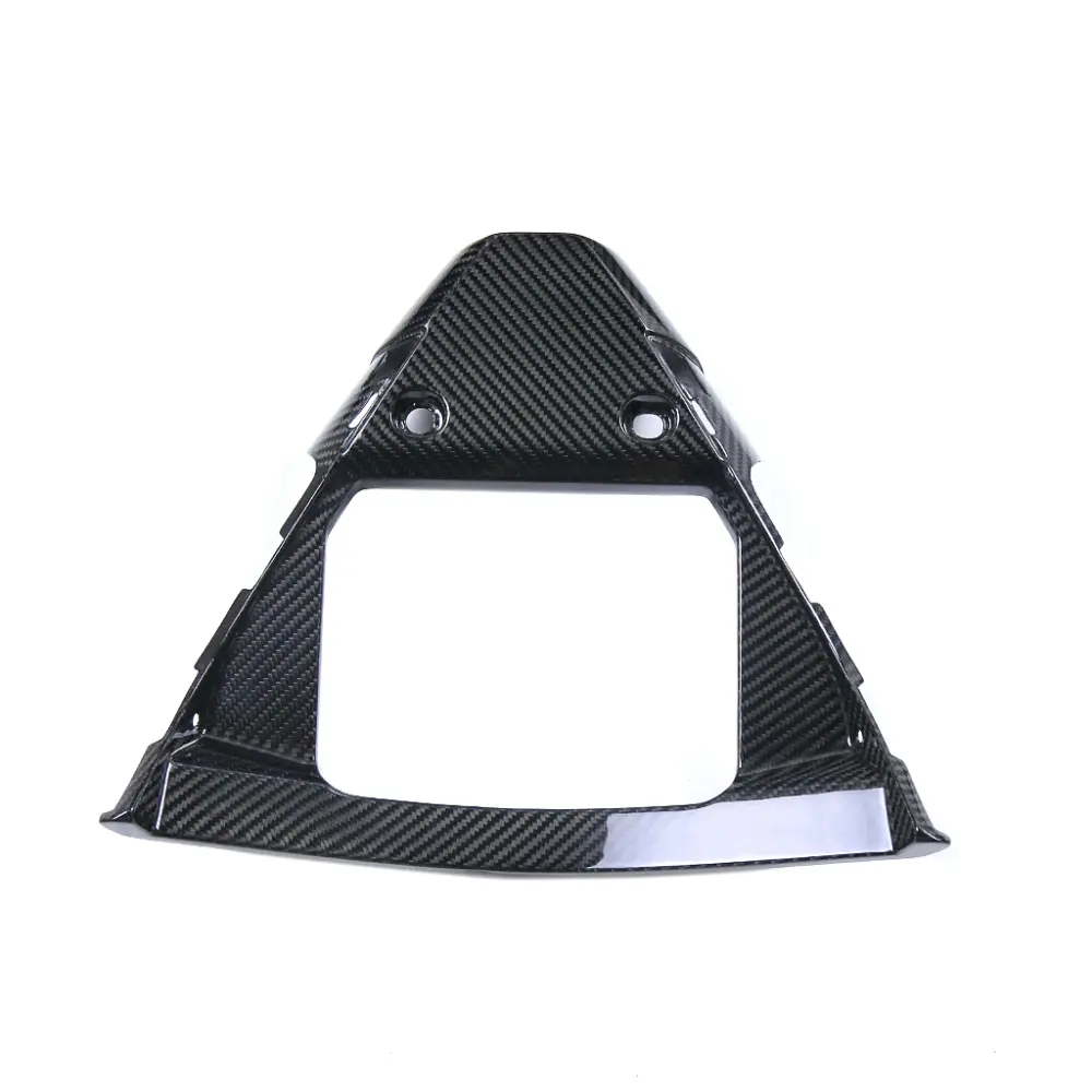 Angled View of Yamaha YZF-R1/R1M Carbon Fiber Radiator Guard V-Panels Angled View of Yamaha YZF-R1/R1M Carbon Fiber Radiator Guard V-Panels