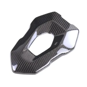 Angled View of BMW S1000R Carbon Fiber Rear Seat Cowl