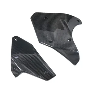 2015-2024 Kawasaki Ninja H2 H2R Carbon Fiber Lower Side Panels Belly Pan Fairing