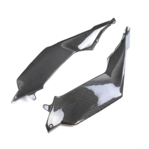 Angled View of Honda CBR1000RR-R Carbon Fiber Fuel Tank Side Panels