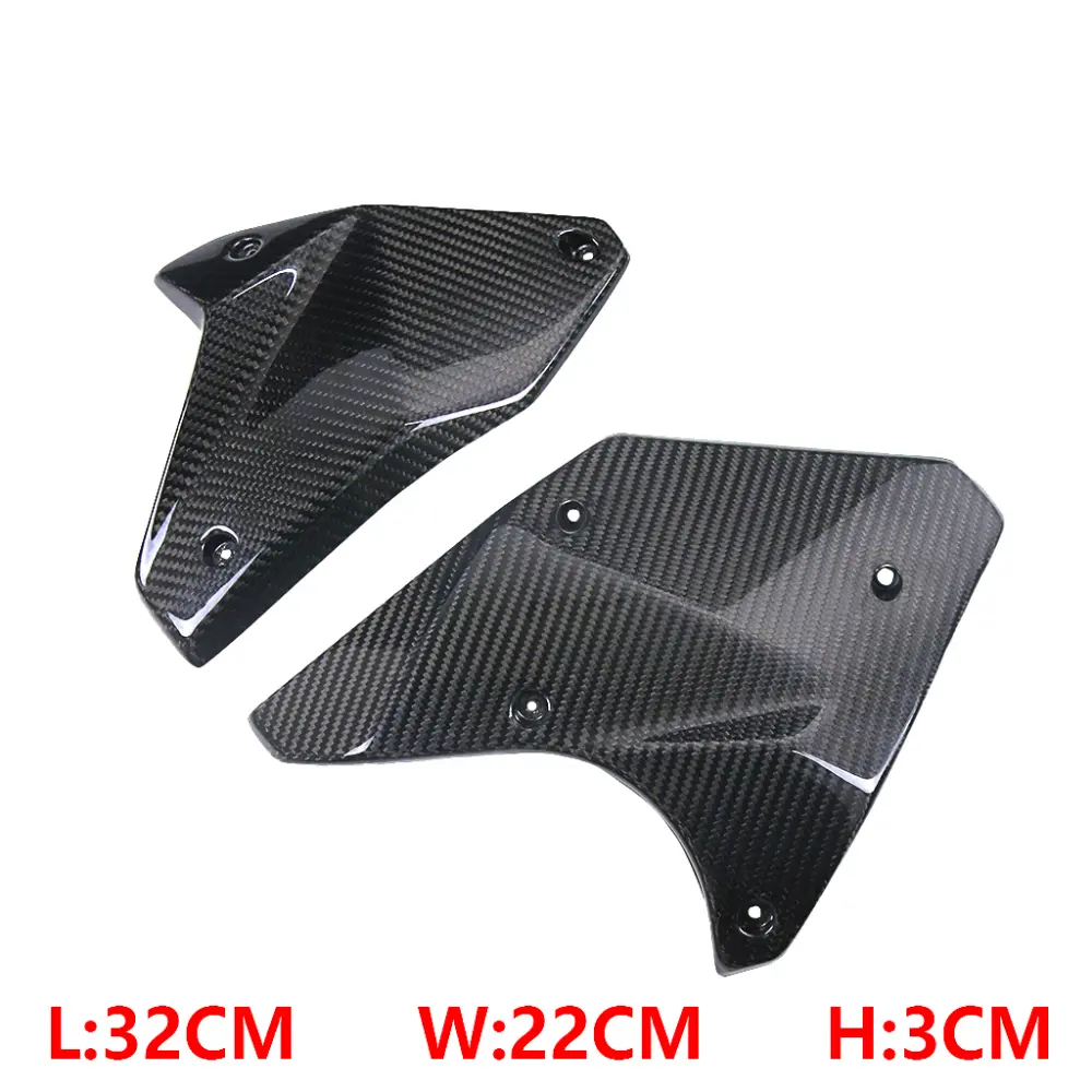 Side View of Kawasaki Ninja H2 H2R Carbon Fiber Lower Side Panels Belly Pan Fairing Side View of Kawasaki Ninja H2 H2R Carbon Fiber Lower Side Panels Belly Pan Fairing