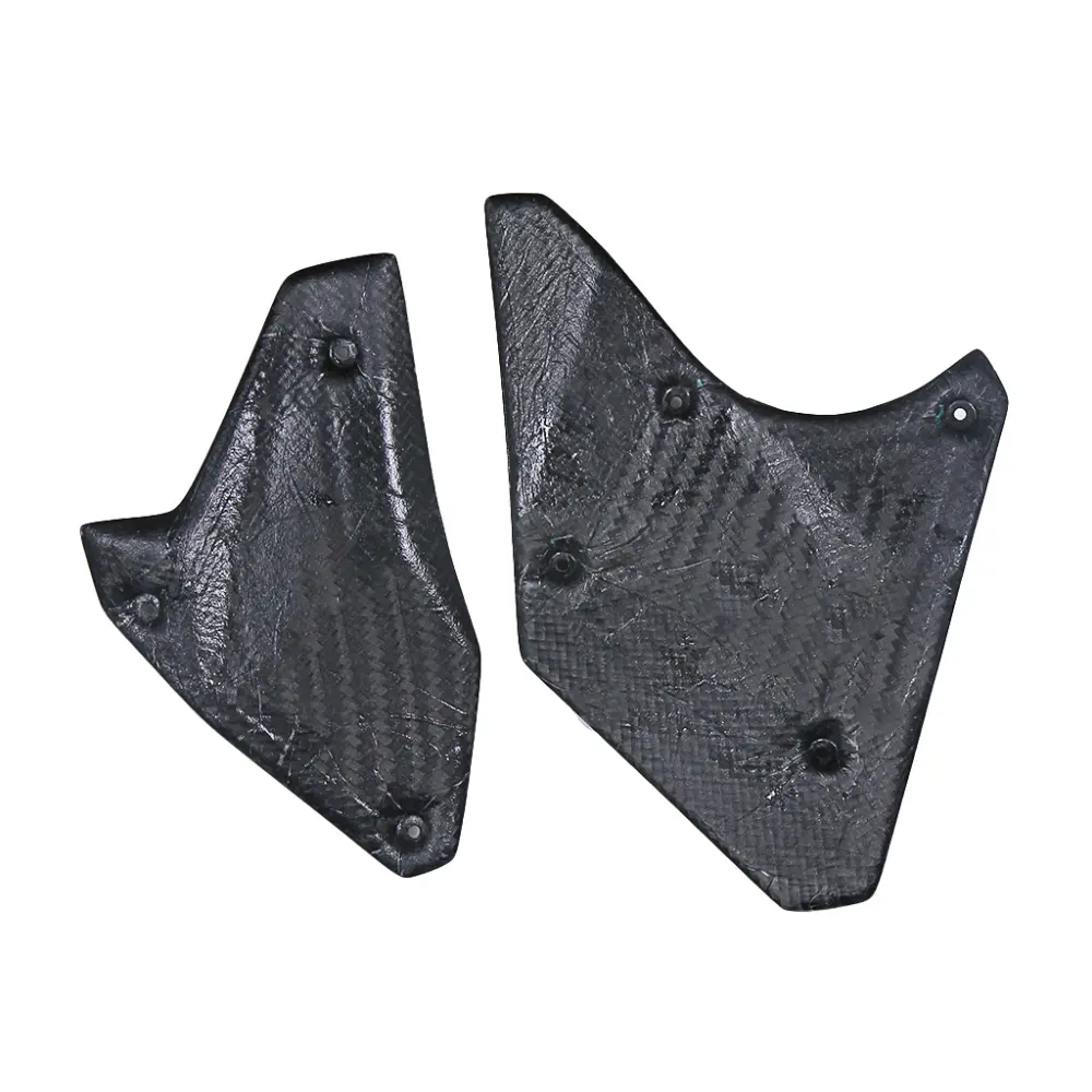 Carbon Fiber Weave Detail on Kawasaki Ninja H2 H2R Lower Side Panels Belly Pan Fairing Carbon Fiber Weave Detail on Kawasaki Ninja H2 H2R Lower Side Panels Belly Pan Fairing