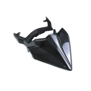 Angled View of Kawasaki Ninja H2 H2R Carbon Fiber Rear Upper Tail Seat Cover