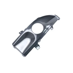 Angled View of Yamaha YZF-R7 Carbon Fiber Fuel Tank Center Cover