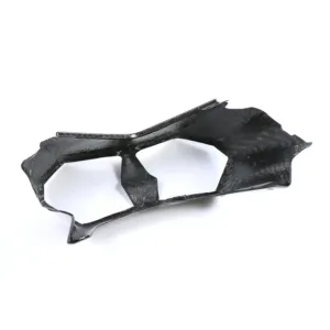 Angled View of Kawasaki Z H2 Carbon Fiber Tail Light Cover Fairing