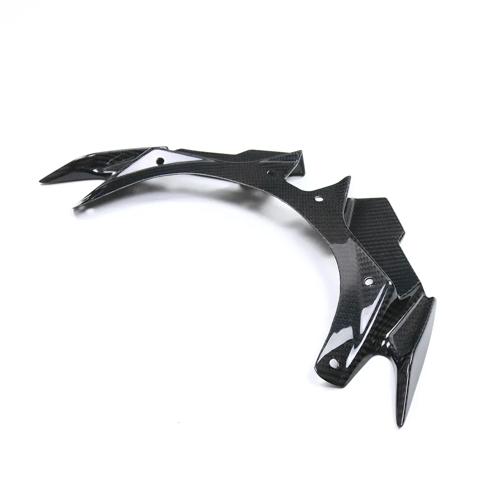 2023+ Kawasaki Ninja ZX-4R/ZX-4RR Carbon Fiber Front Lower Winglet Covers 2023+ Kawasaki Ninja ZX-4R/ZX-4RR Carbon Fiber Front Lower Winglet Covers