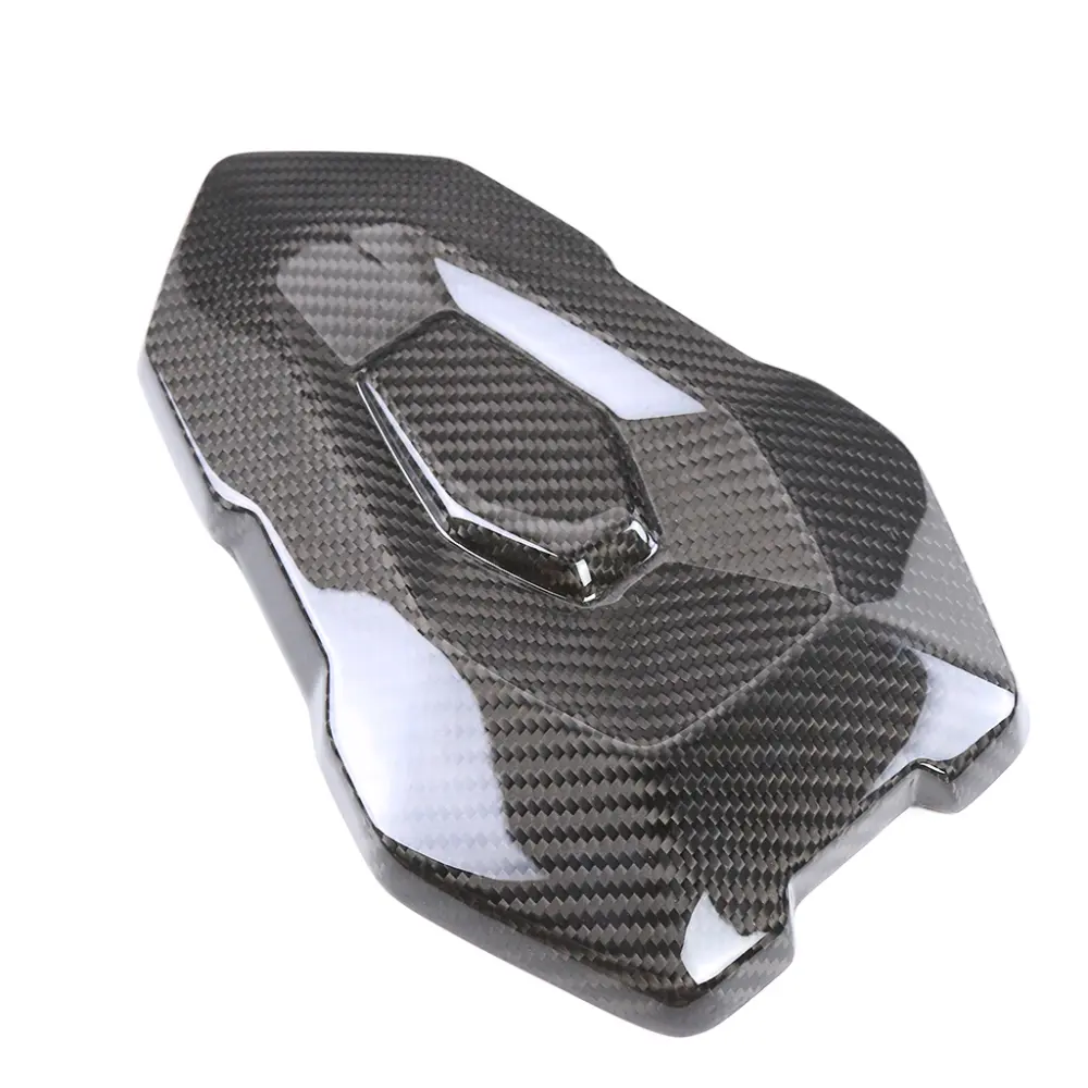 Carbon Fiber Weave Detail on BMW S1000R Rear Seat Back Cover Carbon Fiber Weave Detail on BMW S1000R Rear Seat Back Cover