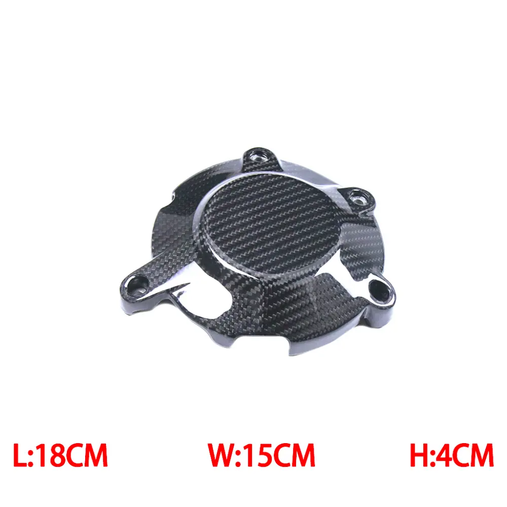 Side View of Aprilia RSV4 / 2015-2020 RSV4 RR Carbon Fiber Engine Cover Side View of Aprilia RSV4 / 2015-2020 RSV4 RR Carbon Fiber Engine Cover