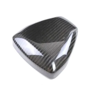 Angled View of Harley-Davidson Sportster S RH1250S Carbon Fiber Engine Clutch and Underseat Side Covers