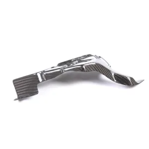 Carbon Fiber Weave Detail on Yamaha YZF-R1/R1M ECU Panel and Left Engine Cover