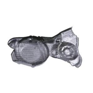 Carbon Fiber Weave Detail on Aprilia RSV4 Engine Sprocket Cover