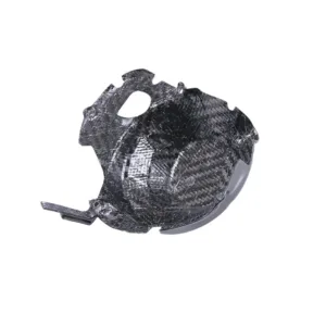 Carbon Fiber Weave Detail - Engine Cover