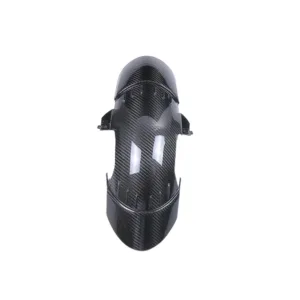 Angled View of BMW S1000XR Carbon Fiber Front Fender