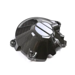 Angled View of Honda CBR1000RR-R Carbon Fiber Engine Cover Protector