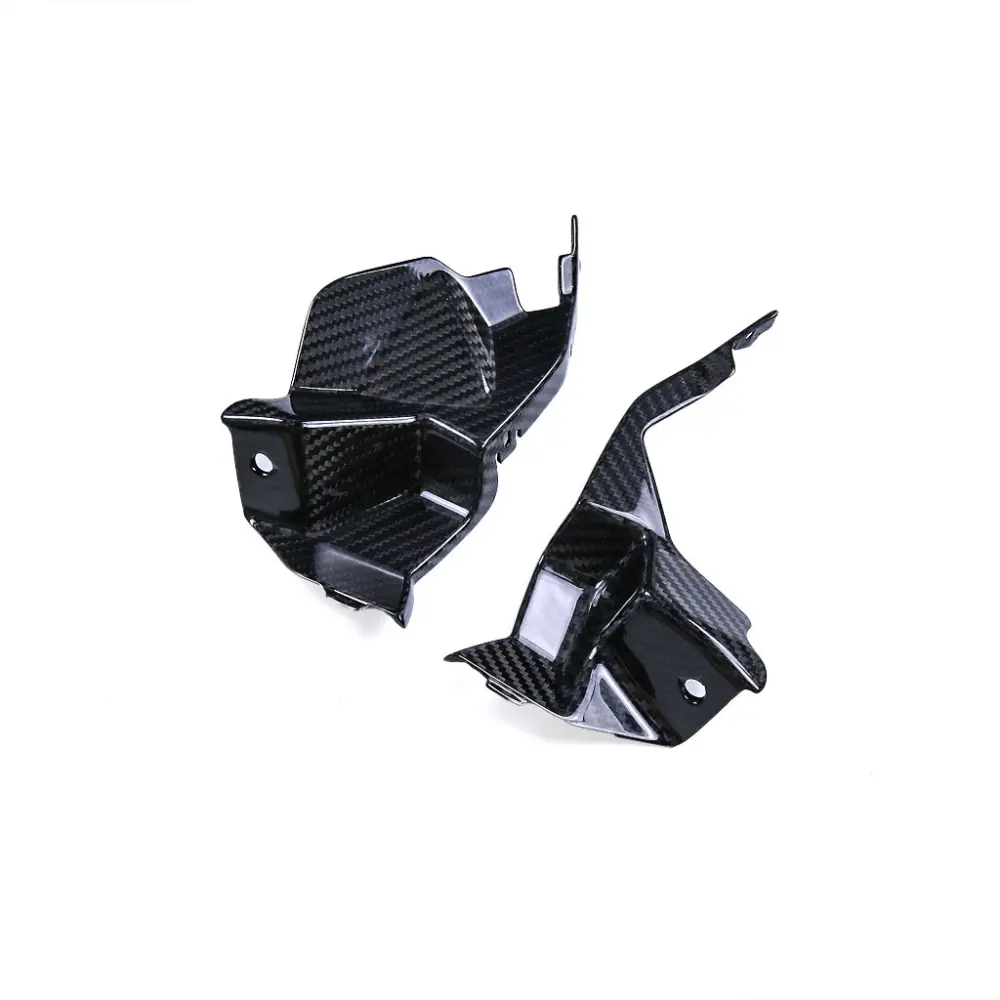 Angled View of BMW S1000R Carbon Fiber Side Fairing Panels Angled View of BMW S1000R Carbon Fiber Side Fairing Panels