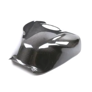 Angled View of Honda CBR1000RR-R Carbon Fiber Fuel Tank Protection Cover